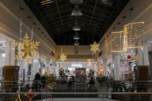 Dekoracje dla centrum handlowego